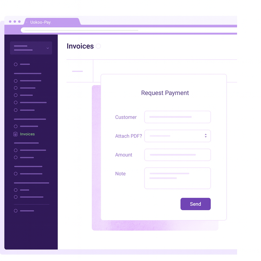 Jokoor Pay Invoicing UI